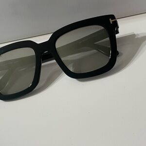 Tom Ford Black Oversized Sunglasses